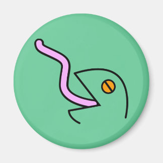 licky lizard. magnet