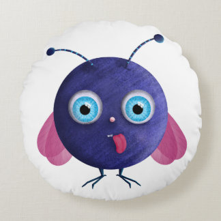 Licky monster mullidito round cushion