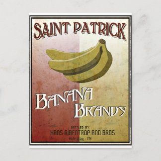 licor de Banana Postcard