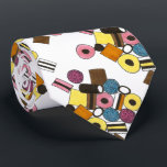 Licorice Liquorice Allsorts All Sorts Candy Sweets Tie<br><div class="desc">Necktie features an original marker illustration of a delicious handful of licorice all sorts candies.

Don't see what you're looking for? Need help with customization? Contact this designer to have something created just for you.</div>
