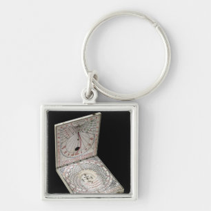 Lidded compass, 1627 key ring