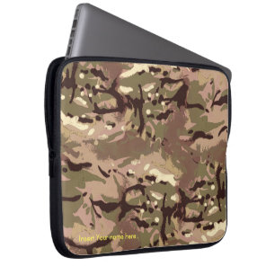 LIDJ Design. Camo Camo, Wherefore Art Thou? Laptop Sleeve