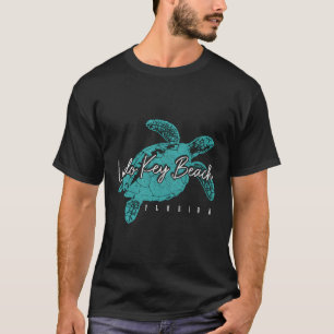 Lido Key Beach Florida Fl Sea Turtle Scuba Diving  T-Shirt