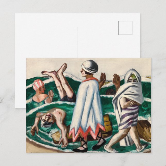 Lido | Max Beckmann | Postcard (Front/Back)