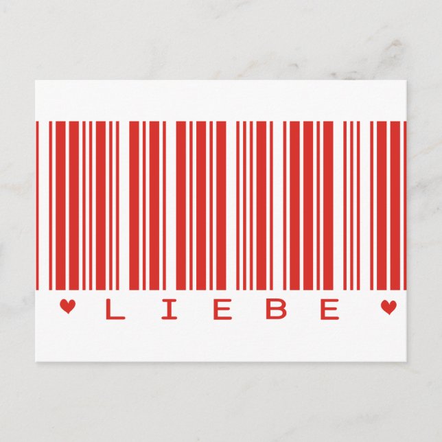 Liebe Bar Postcard (Front)