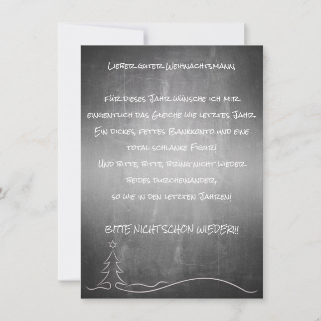 Lieber guter Weihnachtsmann (Front)