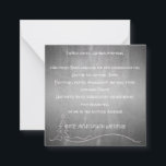 Lieber guter Weihnachtsmann Card<br><div class="desc">Witzige Grüße und Wünsche an den Weihnachtsmann,  vor einem Kreidetafel Hintergrund. Rückseite ist mit weißer Liniatur versehen.</div>
