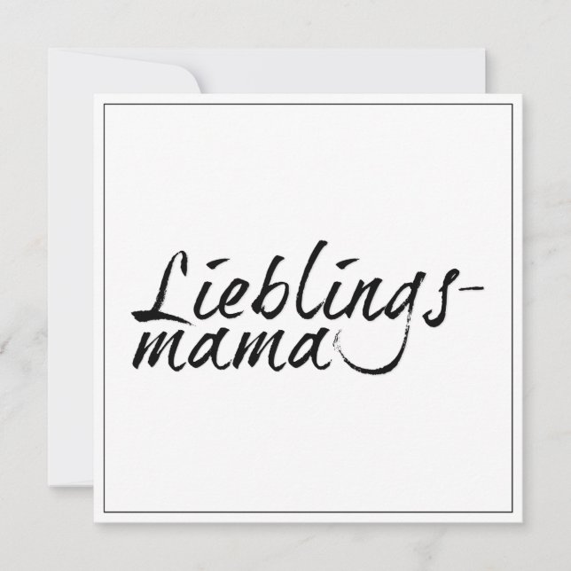 Lieblingsmama (Front)