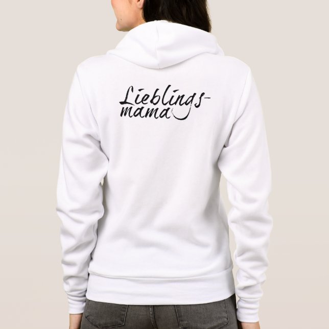 Lieblingsmama Hoodie (Back)