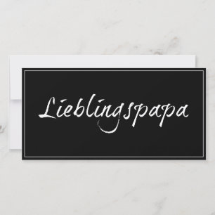 Lieblingspapa - weißer Schriftzug 00001