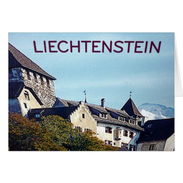 liechtenstein castle (Front Horizontal)