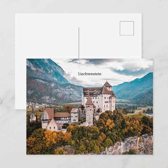 Liechtenstein Castle Postcard (Front/Back)