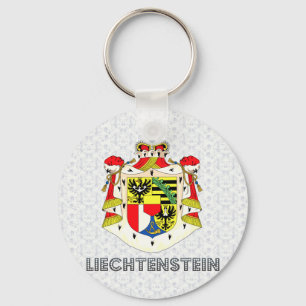 Liechtenstein Coat of Arms Key Ring