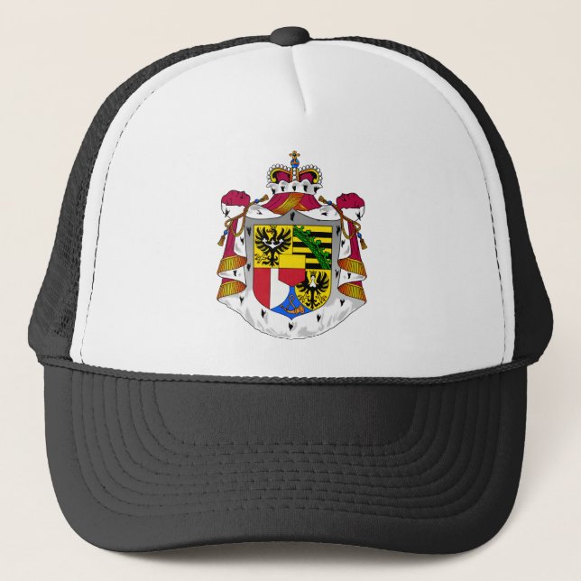 Liechtenstein Coat Of Arms Trucker Hat (Front)