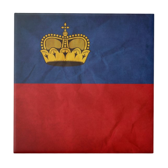 Liechtenstein Collector 4 Small Countries Tile (Front)