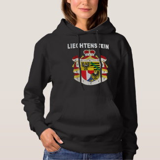 Liechtenstein Design - Detailed Coat of Arms Crest Hoodie