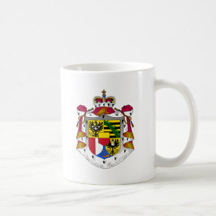 liechtenstein emblem coffee mug