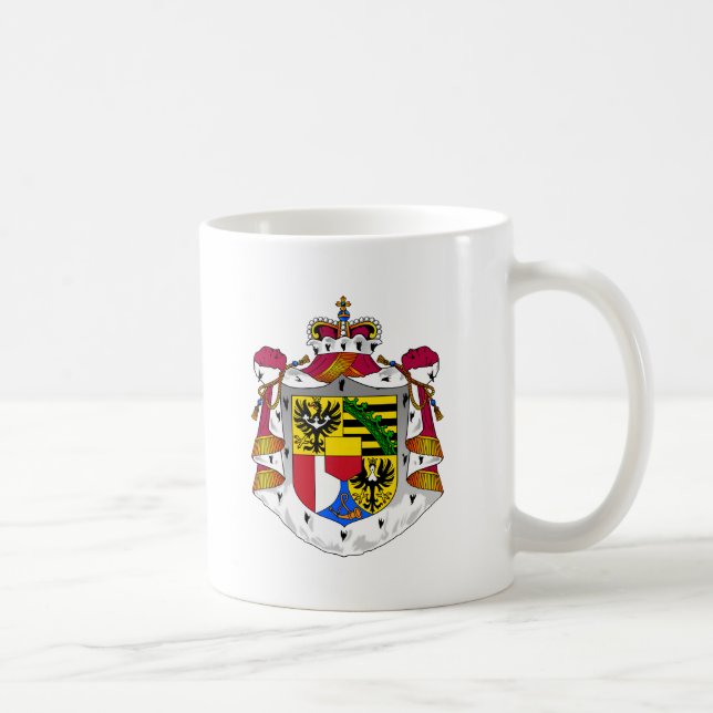 liechtenstein emblem coffee mug (Right)