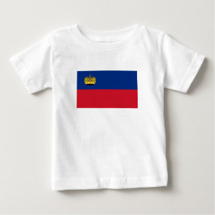 Liechtenstein Flag Baby T-Shirt
