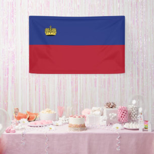 Liechtenstein flag banner