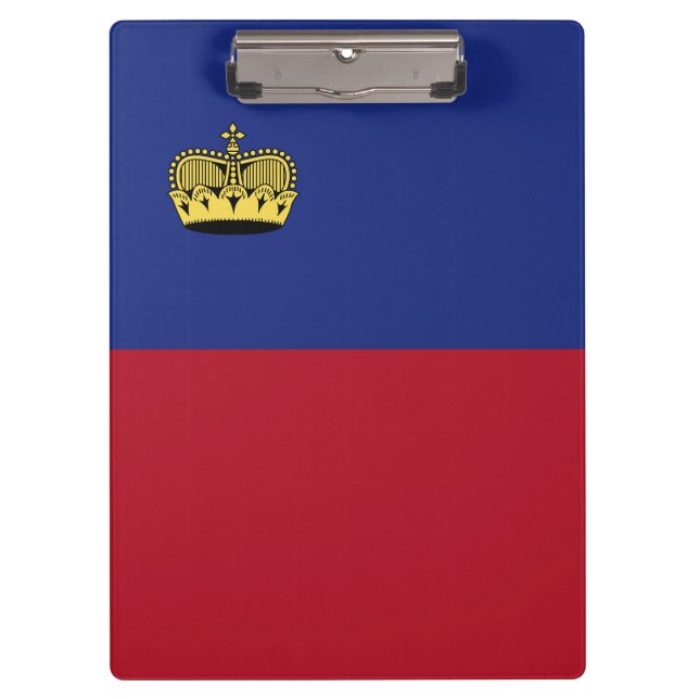Liechtenstein flag clipboard (Front)