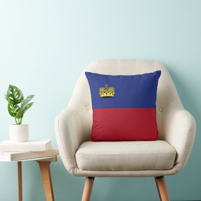 Liechtenstein flag cushion (Chair)