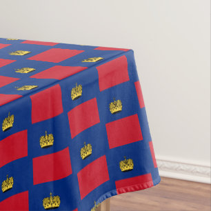 Liechtenstein Flag & dining tablecloth /decor