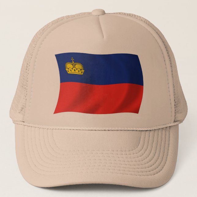 Liechtenstein Flag Hat (Front)