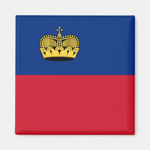 Liechtenstein Flag Magnet