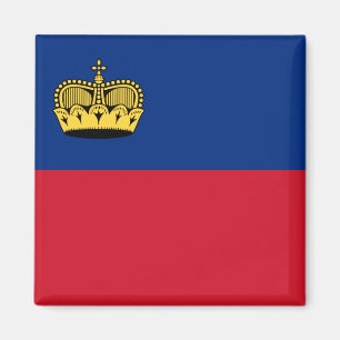 Liechtenstein Flag Magnet