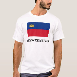 Liechtenstein Flag T-Shirt