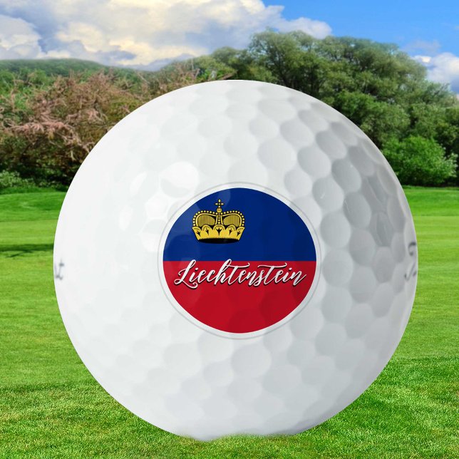 Liechtenstein Golf Balls, Flag Golfers / Patriots Golf Balls (Creator Uploaded)