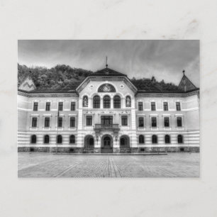 Liechtenstein Government House Postcard