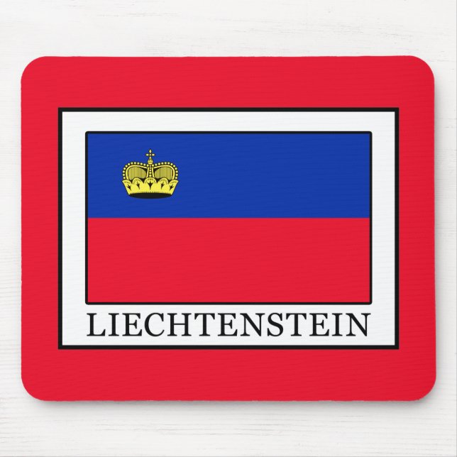 Liechtenstein Mouse Mat (Front)