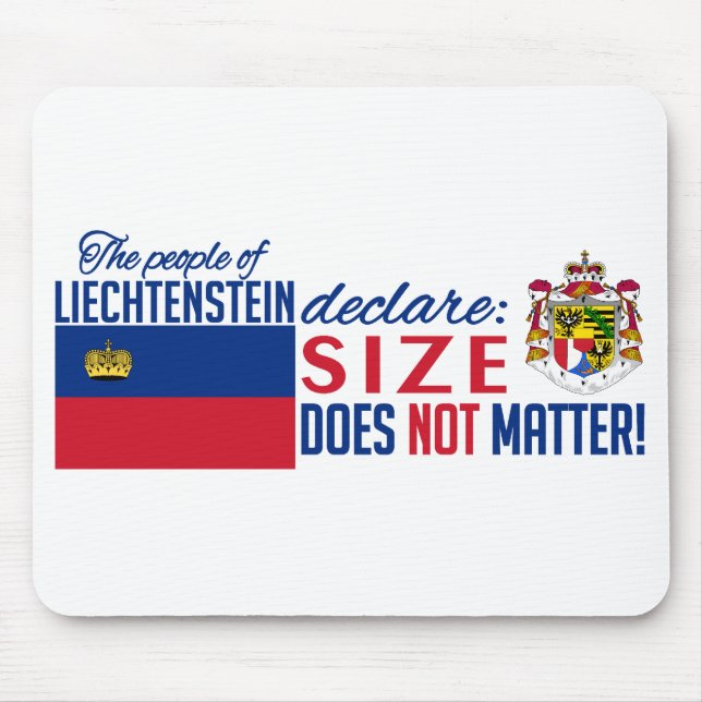 Liechtenstein mousepad (Front)