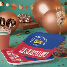 Liechtenstein National Day Flag