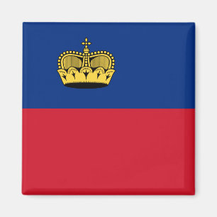 Liechtenstein National World Flag Magnet