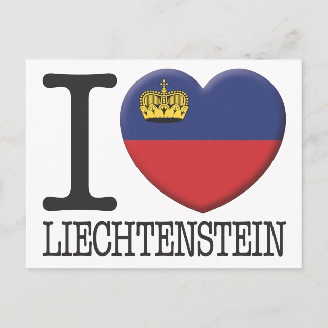 Liechtenstein Postcard (Front)