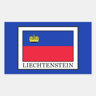 Liechtenstein Rectangular Sticker