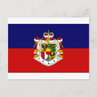 Liechtenstein State Flag Postcard