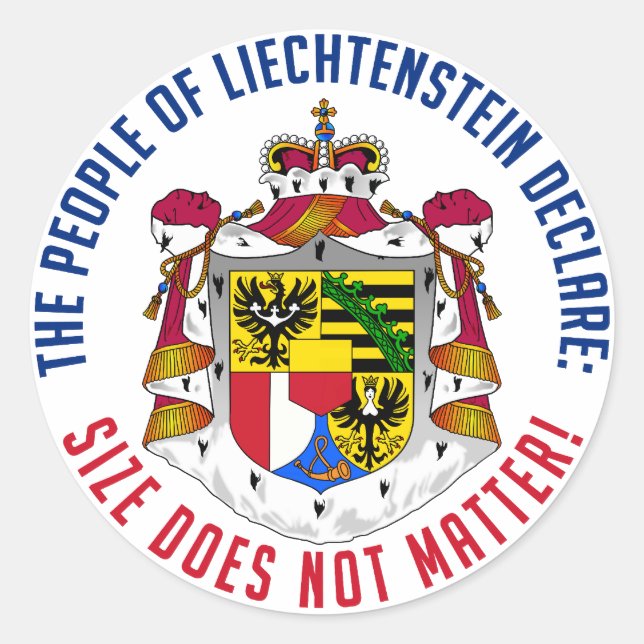 Liechtenstein stickers (Front)