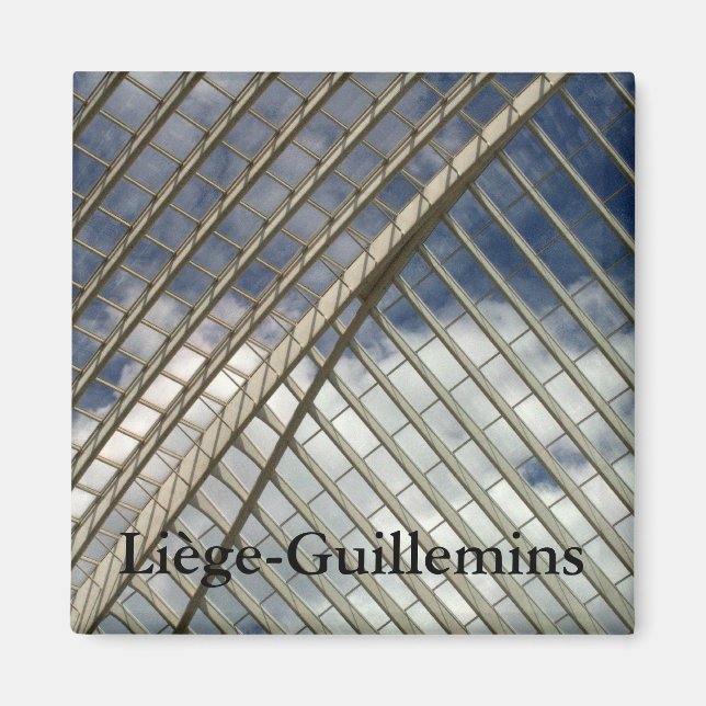 Liège-Guillemins railway station Magnet (Front)