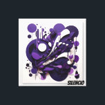 Lienzo Decorativo Biodiversidad Nocturna Silencio Canvas Print<br><div class="desc">Un lienzo que captura la esencia silenciosa de la noche. Diseñado para transmitir calma y profundidad visual,  ideal para espacios modernos,  minimalistas o contemplativos.</div>