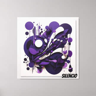 Lienzo Decorativo Biodiversidad Nocturna Silencio Canvas Print