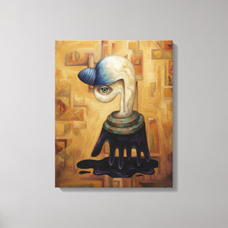 Lienzo Retrato Surrealista Abstracto Canvas Print