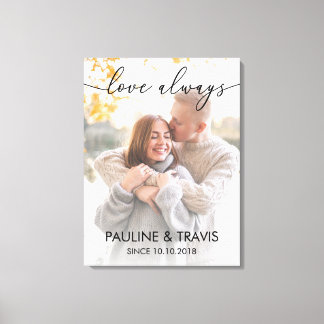 Lienzo Welcome sign wedding modern text