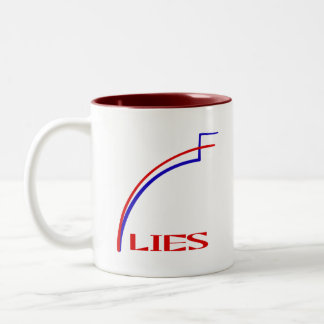 Lies Two-Tone Coffee Mug