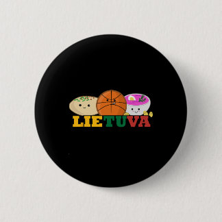 Lietuva Lithuania Sketll Cold Pink Soup Lithuanian 6 Cm Round Badge