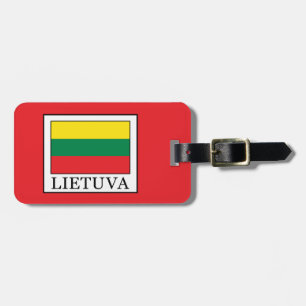 Lietuva Luggage Tag