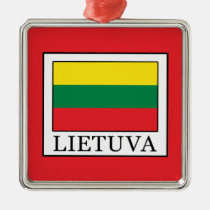 Lietuva Metal Tree Decoration